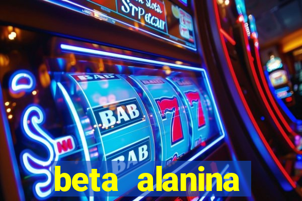 beta alanina aumenta a pressao